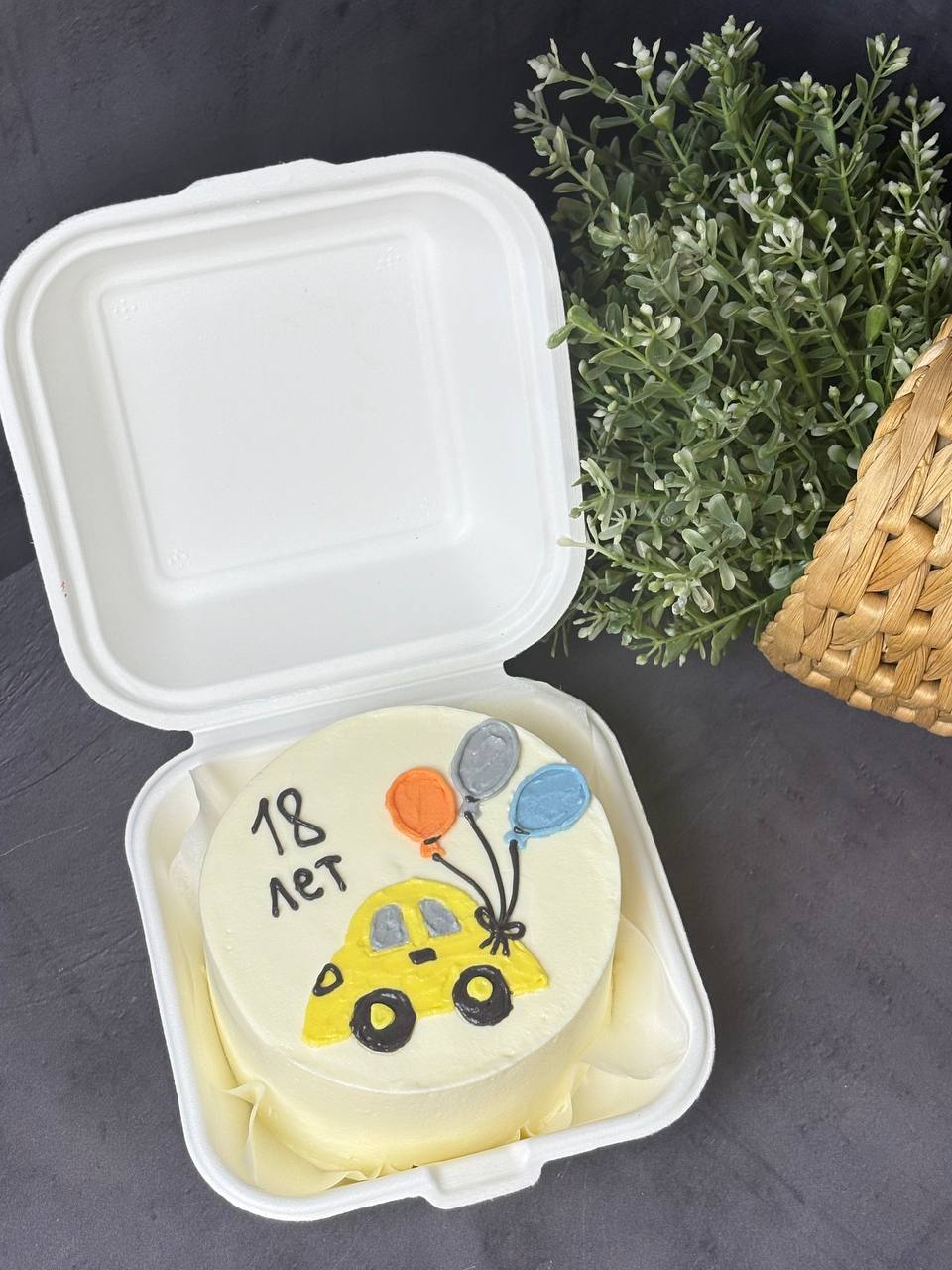 Bento cake for 18th birthday