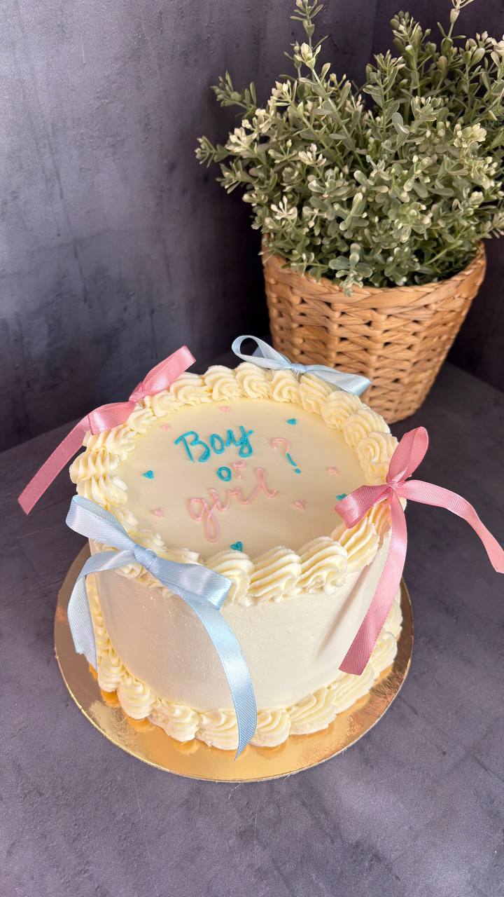 Gender reveal dorty